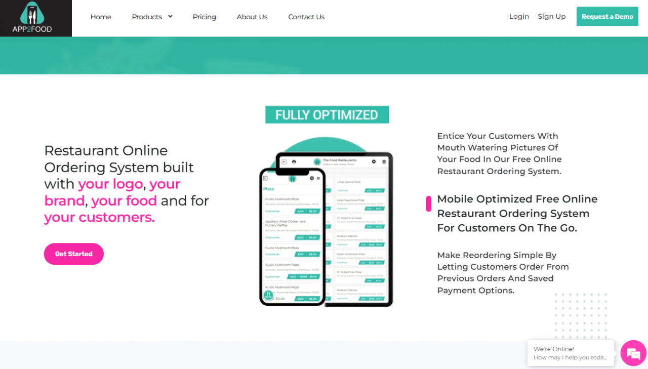 App2Food Vs GloriaFood: Comparing Business Model, Setup Process ...